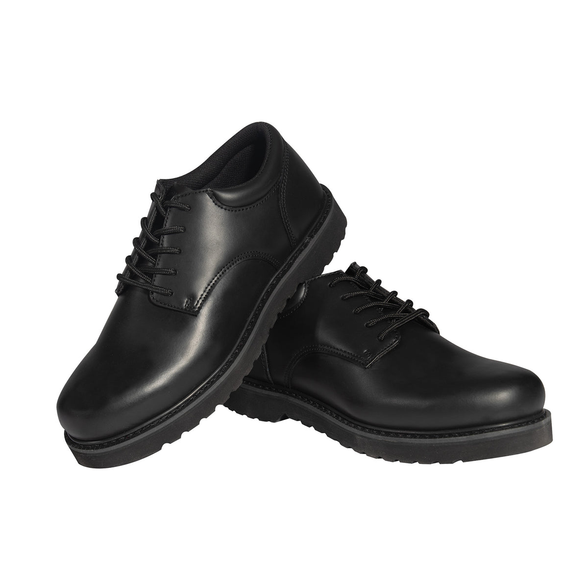 Rothco Military Uniform Oxford With Work Soles - Black - Shoe Size : 13, Width : Wide