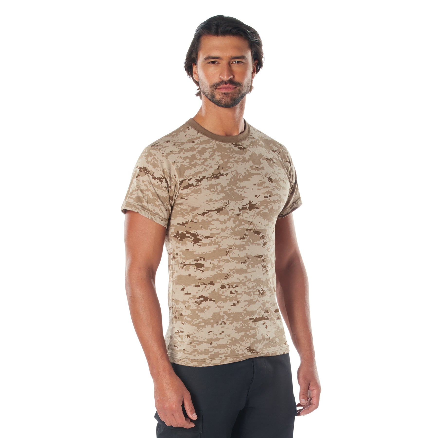 Rothco Digital Camo T-Shirt - Color : Desert Digital Camo, Size : 4XL