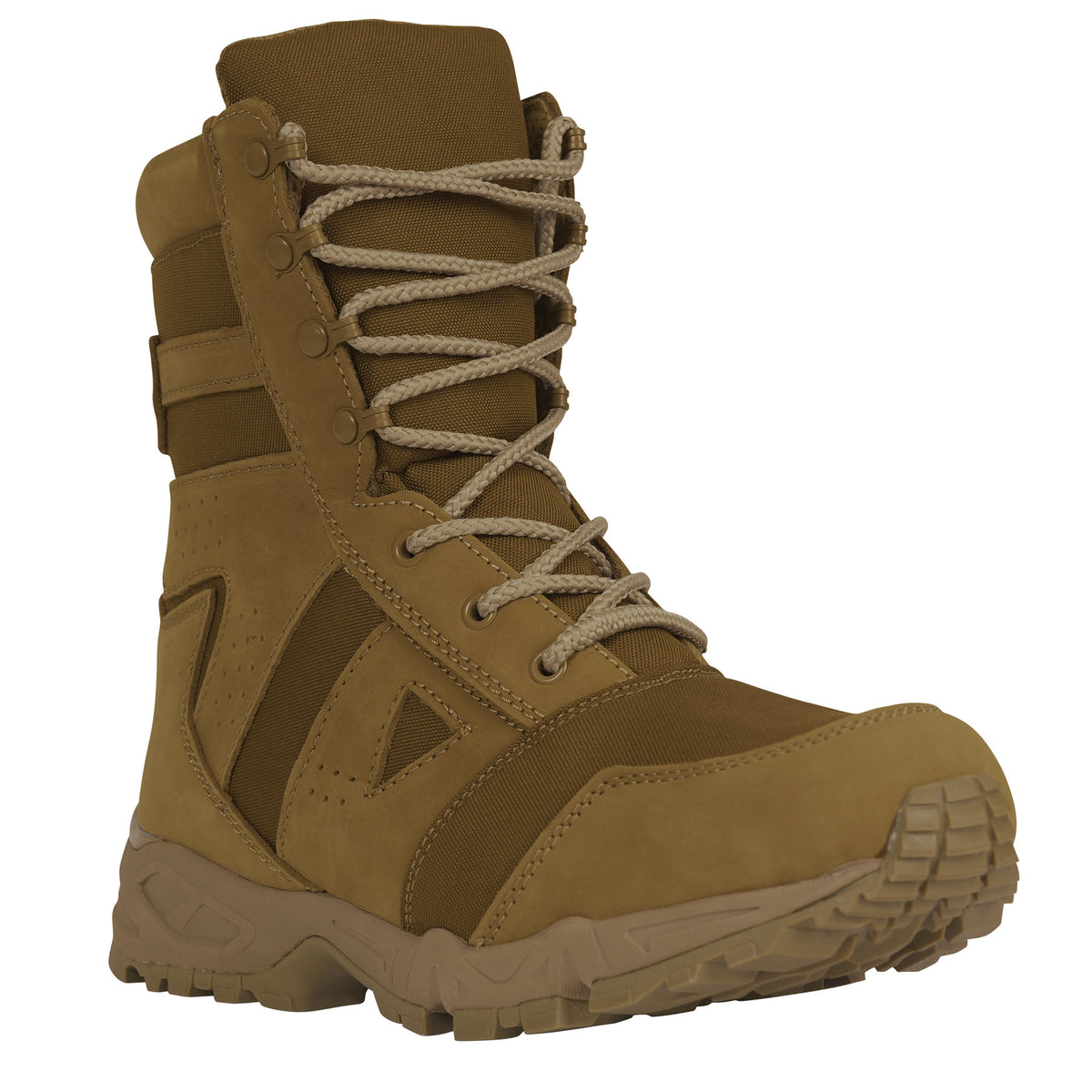 Rothco AR 670-1 Coyote Brown Forced Entry Tactical Boot - 8 Inch - Shoe Size : 13