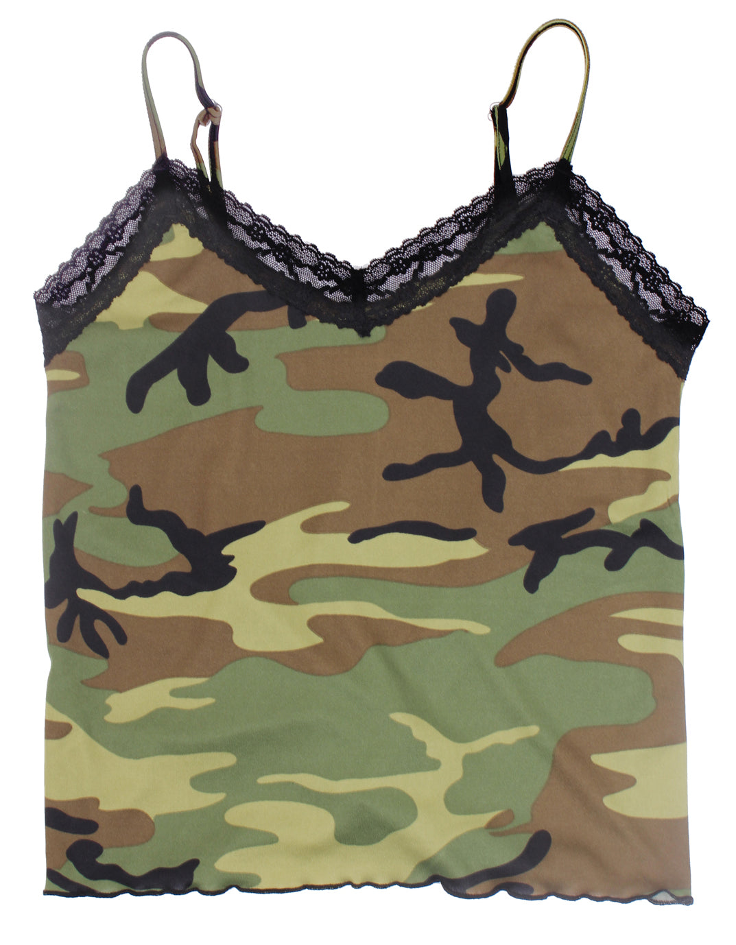 Rothco Women's Lace Trimmed Camo Camisole - Size : XS