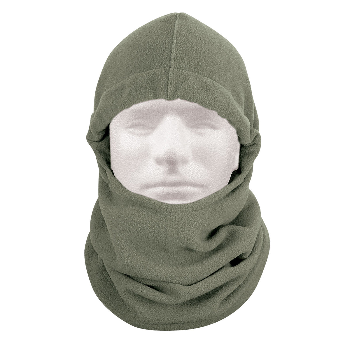 Rothco Polar Fleece Adjustable Balaclava - Color : Foliage Green
