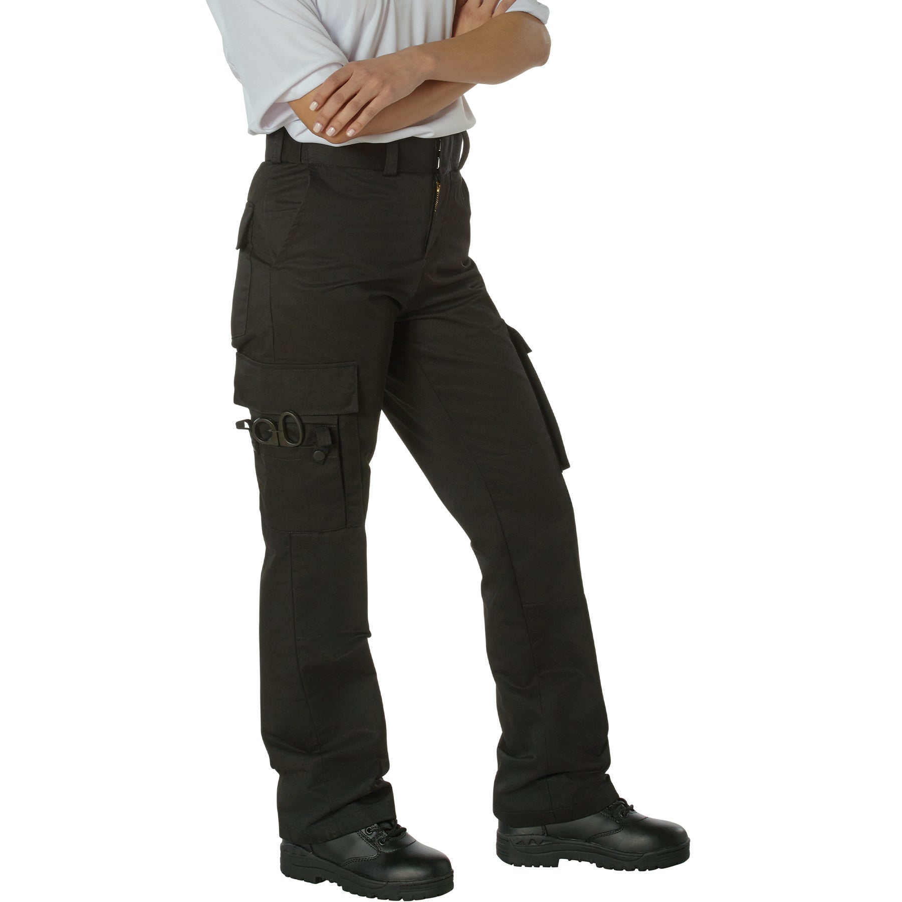 Rothco Womens EMT Pants - Color : Black, Size : 26