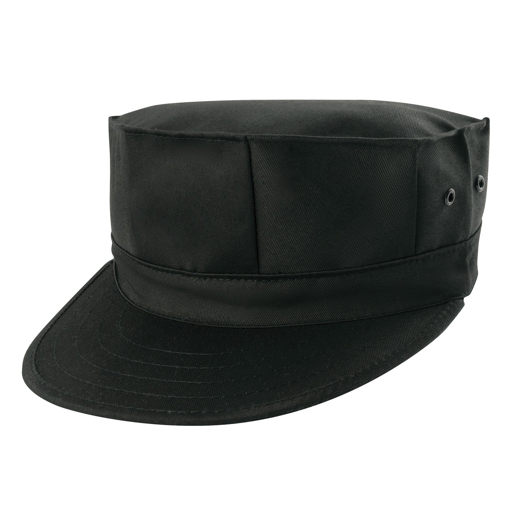 Rothco 8 Point Military Cap - Color : Black, Size : XL