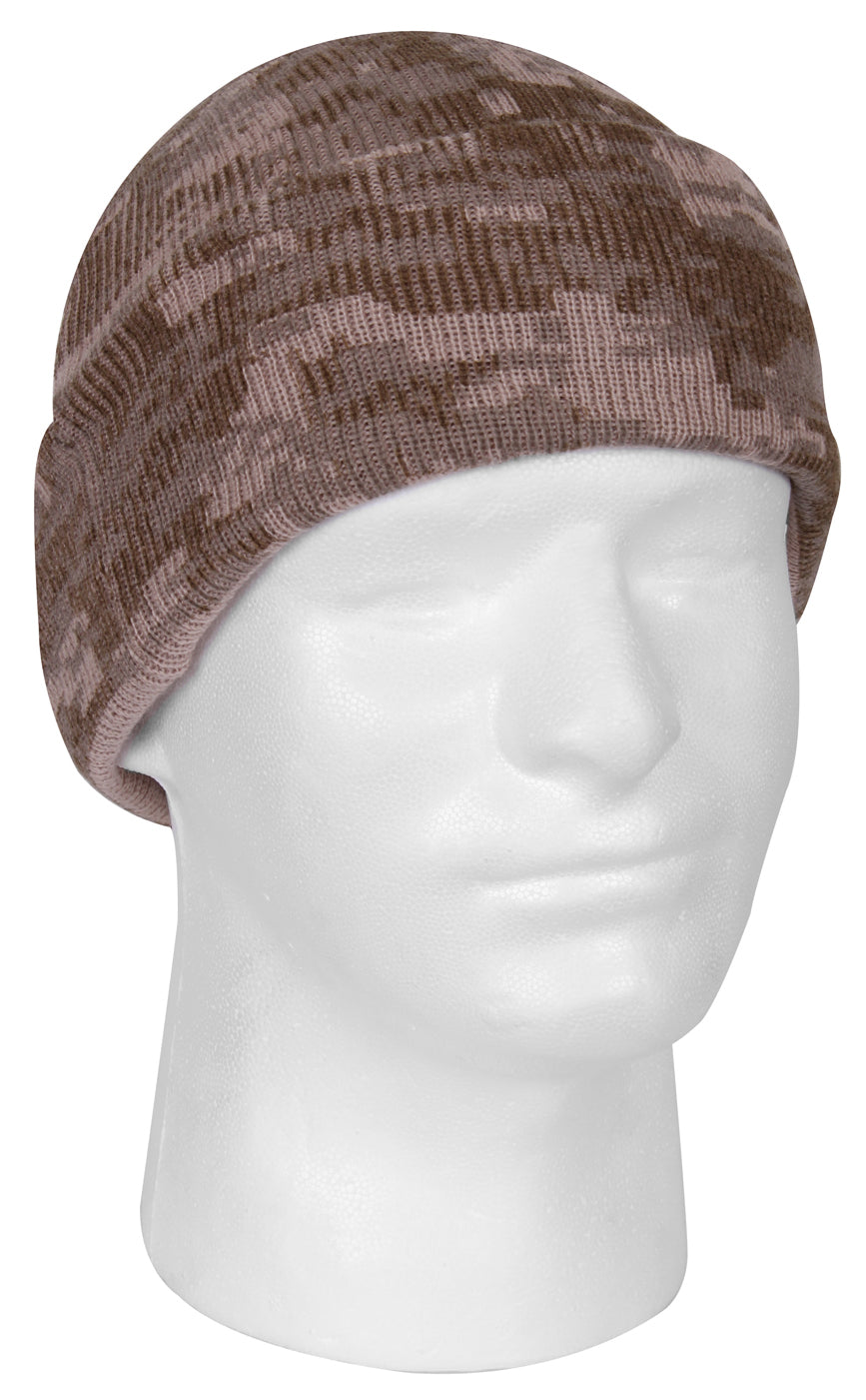 Rothco Deluxe Camo Watch Cap - Color : Desert Digital Camo