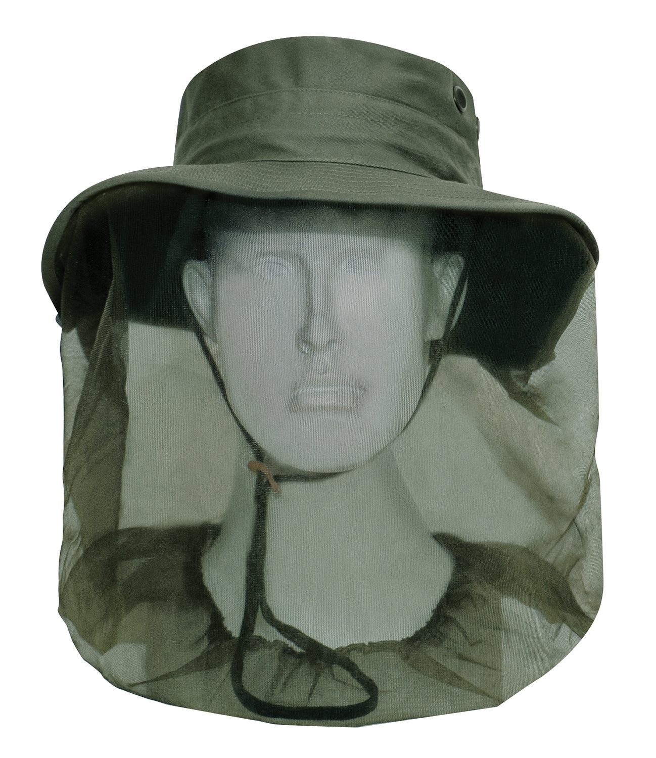Rothco Adjustable Boonie Hat With Mosquito Netting - Olive Drab - Color : Olive Drab