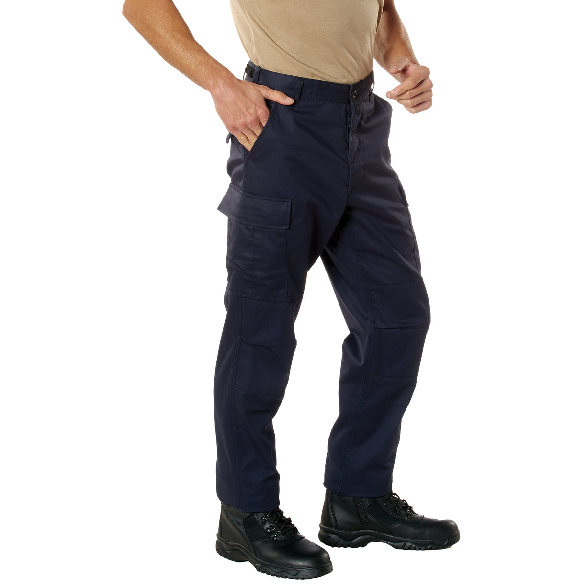 Rothco Relaxed Fit Zipper Fly BDU Pants - Color : Midnight Navy Blue, Size : 2XL