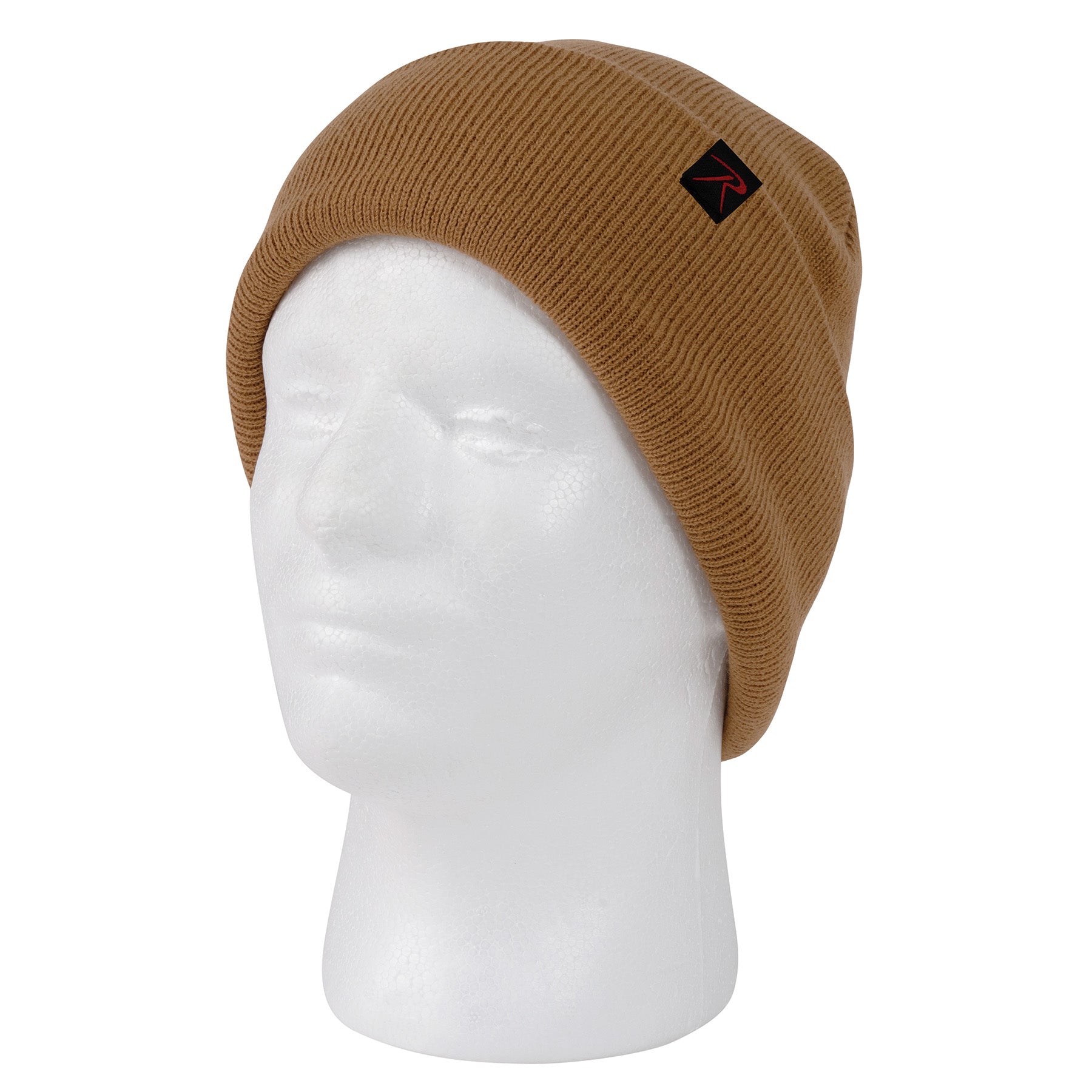Rothco Deluxe Fine Knit Watch Cap - Color : Work Brown