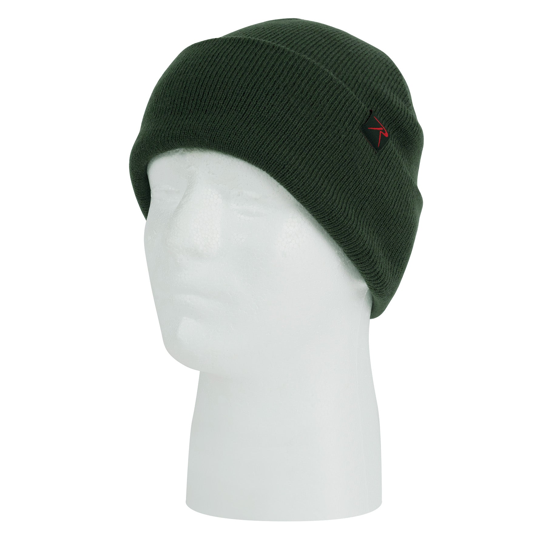 Rothco Deluxe Fine Knit Watch Cap - Color : Hunter Green