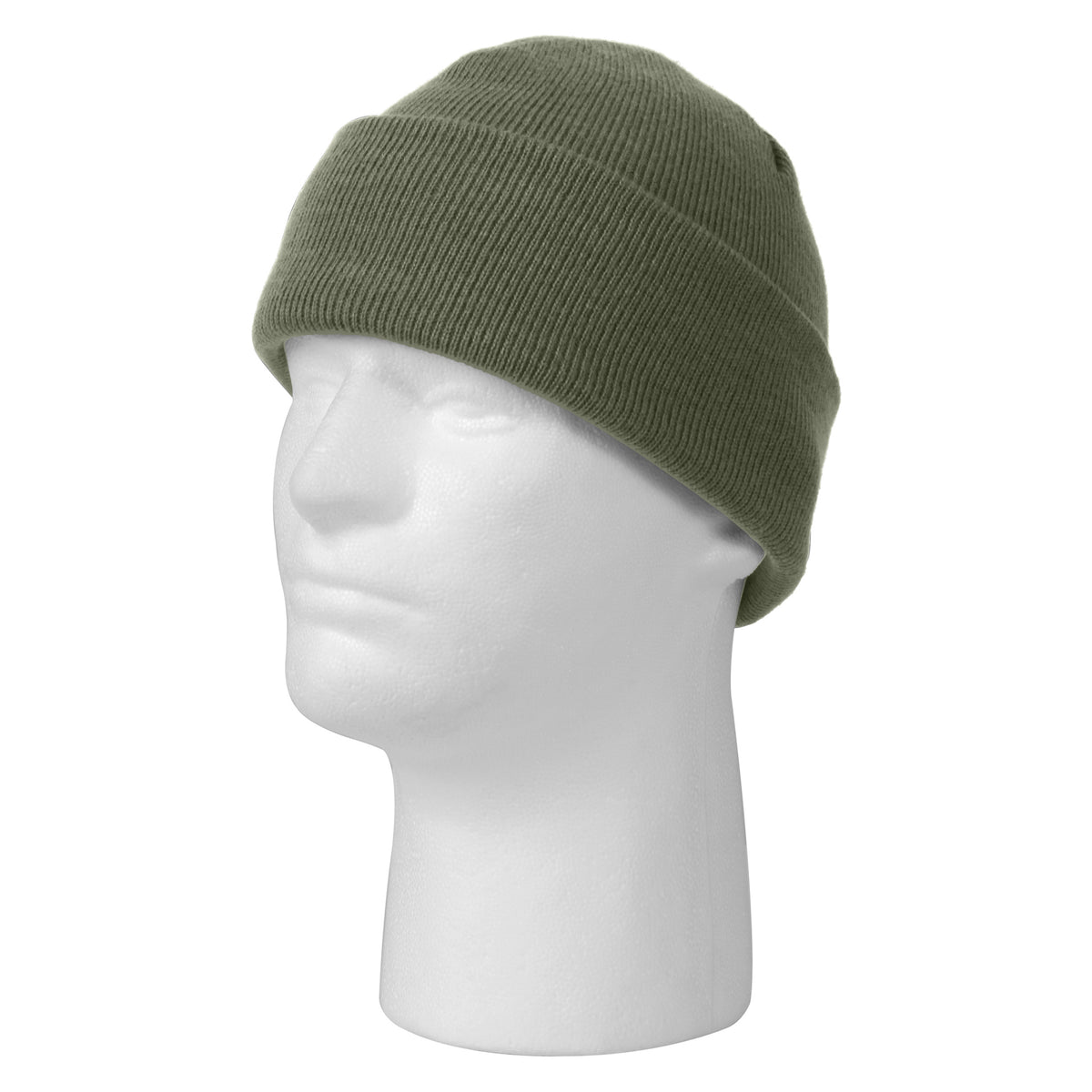 Rothco Deluxe Fine Knit Watch Cap - Color : Foliage Green