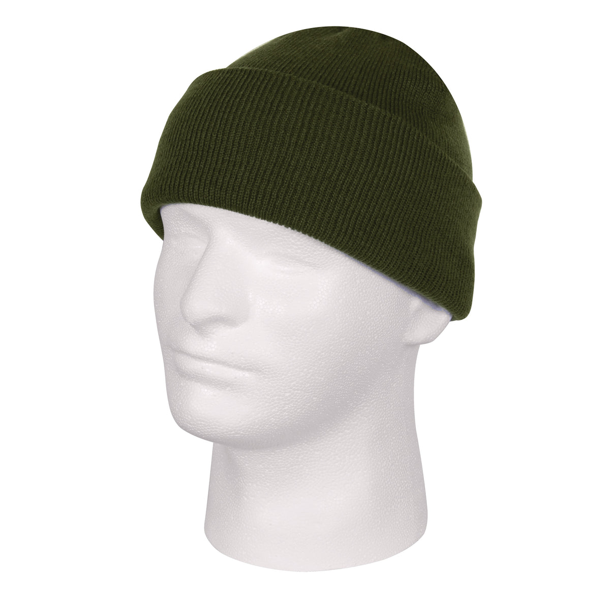 Rothco Deluxe Fine Knit Watch Cap - Color : Olive Drab