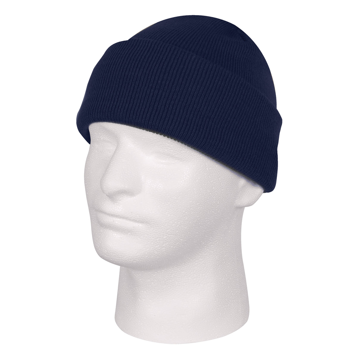 Rothco Deluxe Fine Knit Watch Cap - Color : Navy Blue
