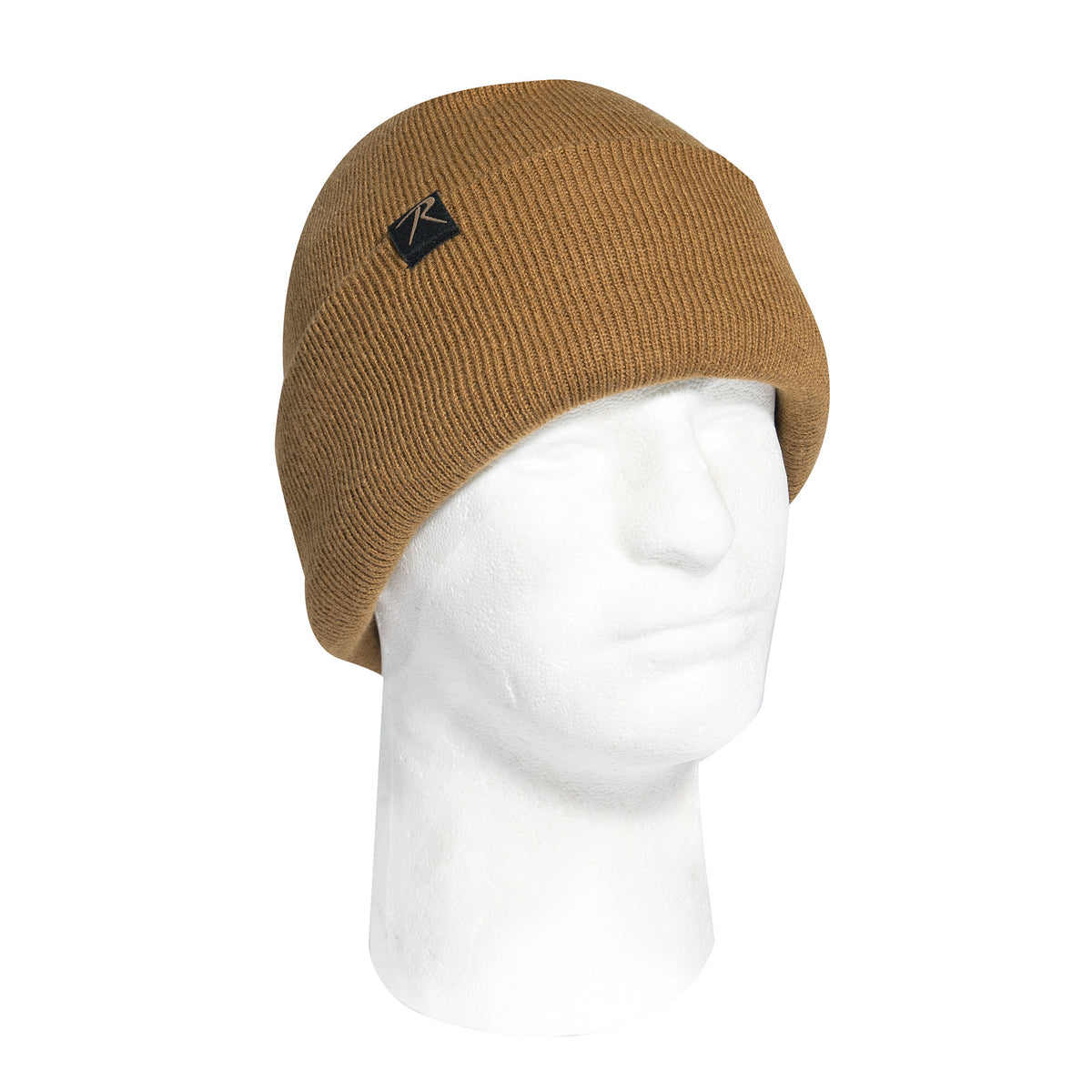 Deluxe Fine Knit Sherpa-Lined Watch Cap - Color : Coyote Brown