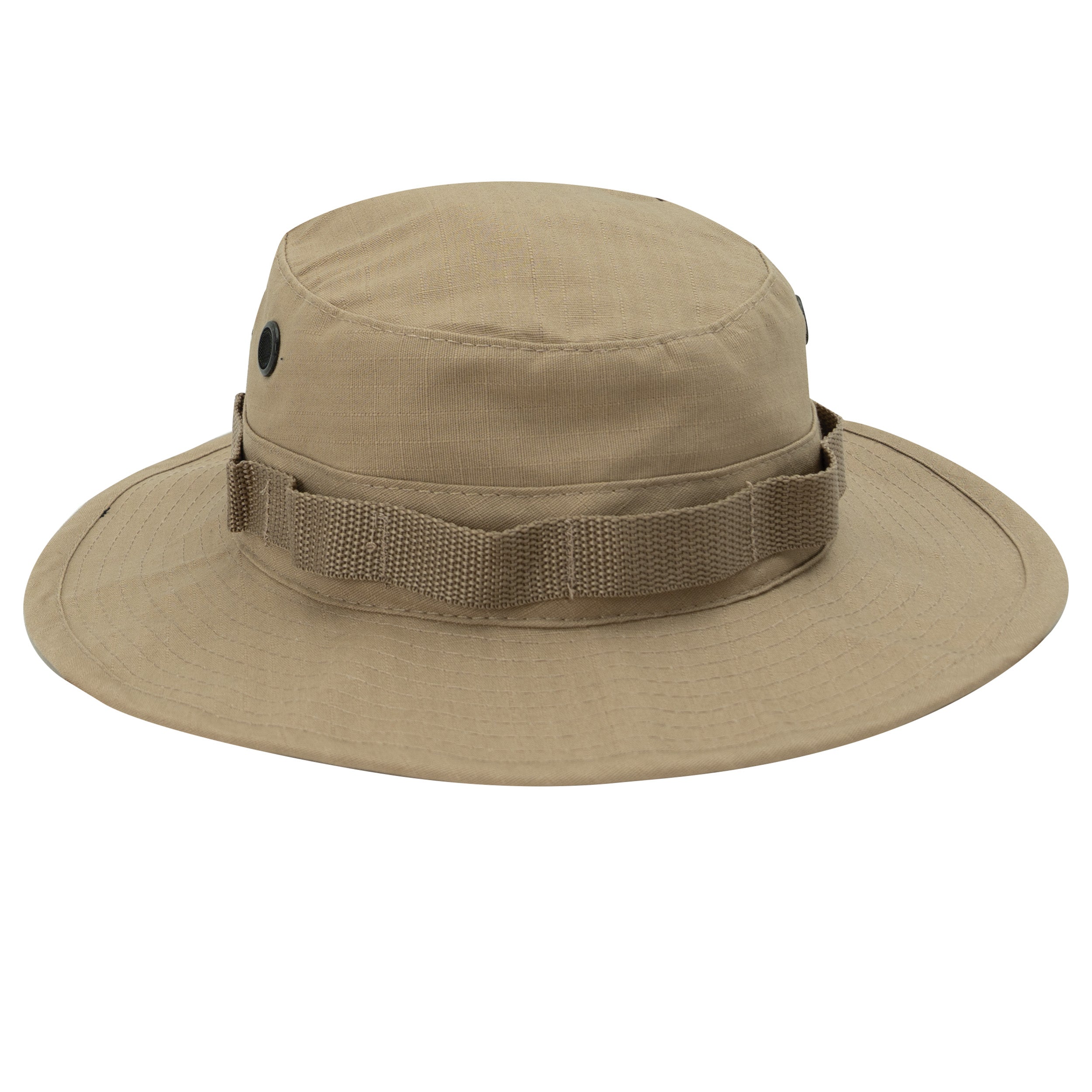 Rothco 100% Cotton Rip-Stop Boonie Hat - Color : Khaki, Head Size : 7 3/4