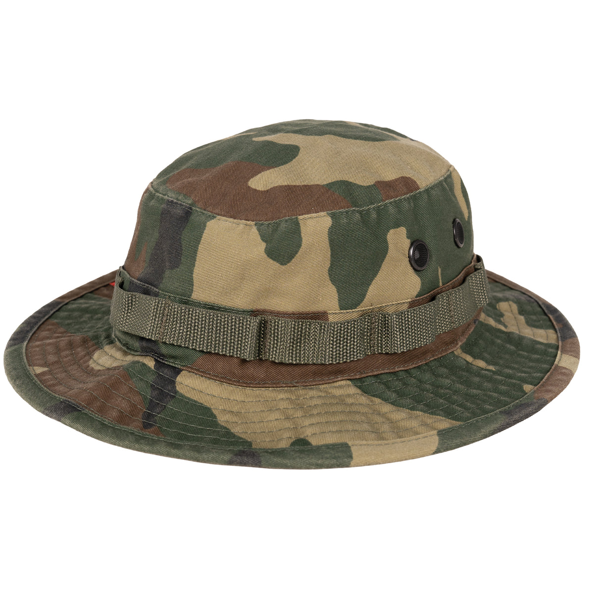 Rothco Vintage Boonie Hat - Color : Woodland Camo, Head Size : 7 3/4