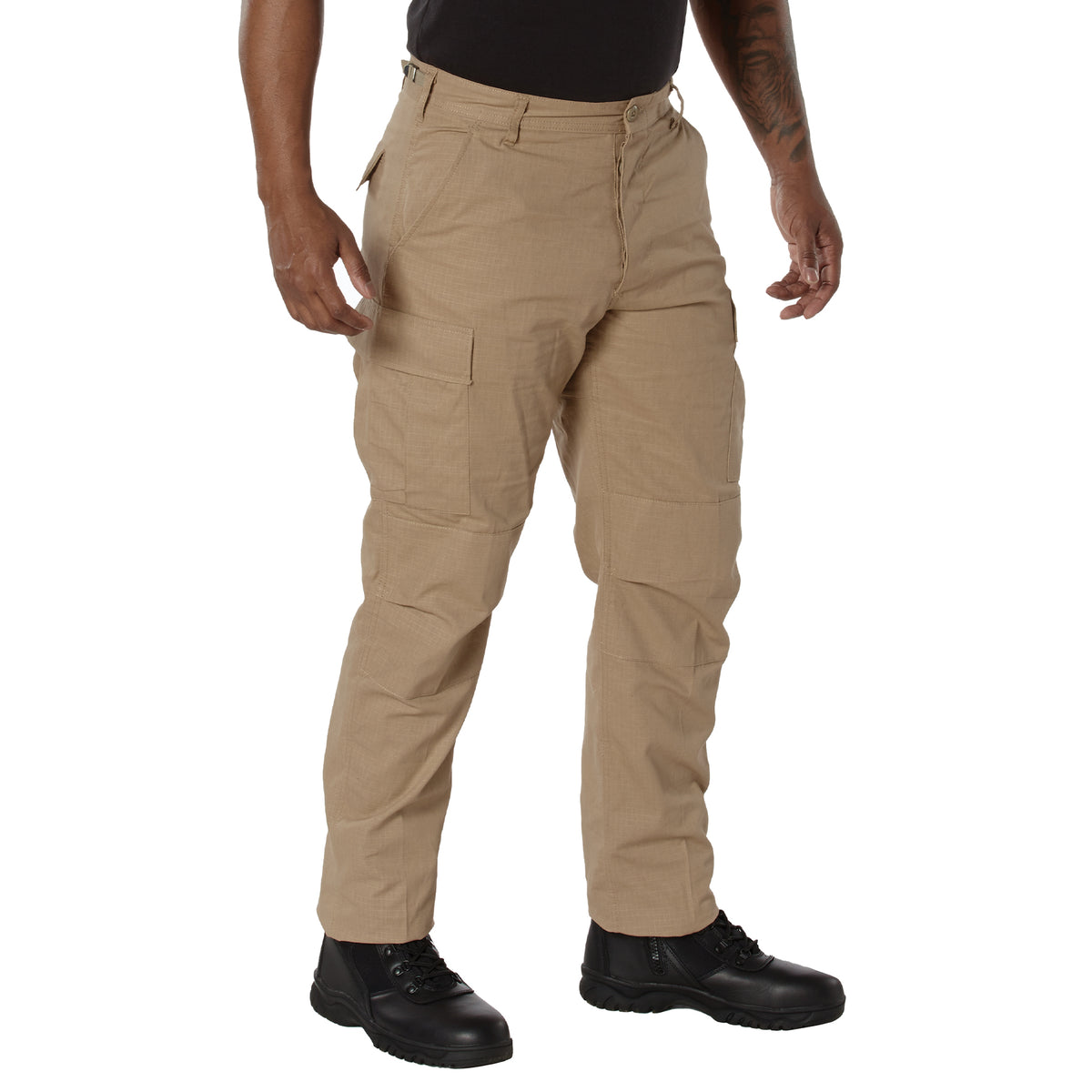 Rothco Rip-Stop BDU Pants - Color : Khaki, Size : 2XL