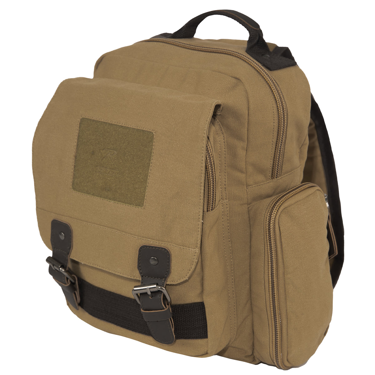 Rothco Vintage Canvas Sling Backpack - Color : Coyote Brown