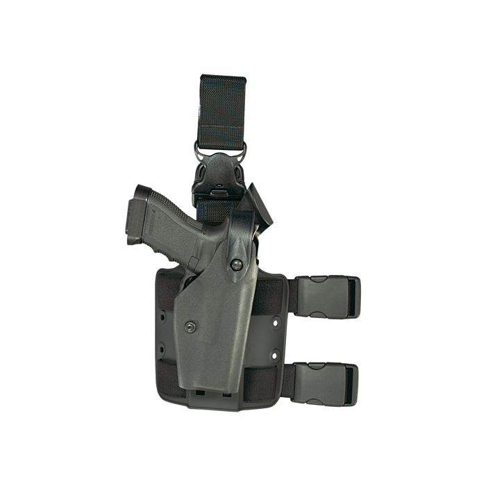 6005-6 - Double Strap Leg Shroud w/ Quick Release Leg Strap Safariland