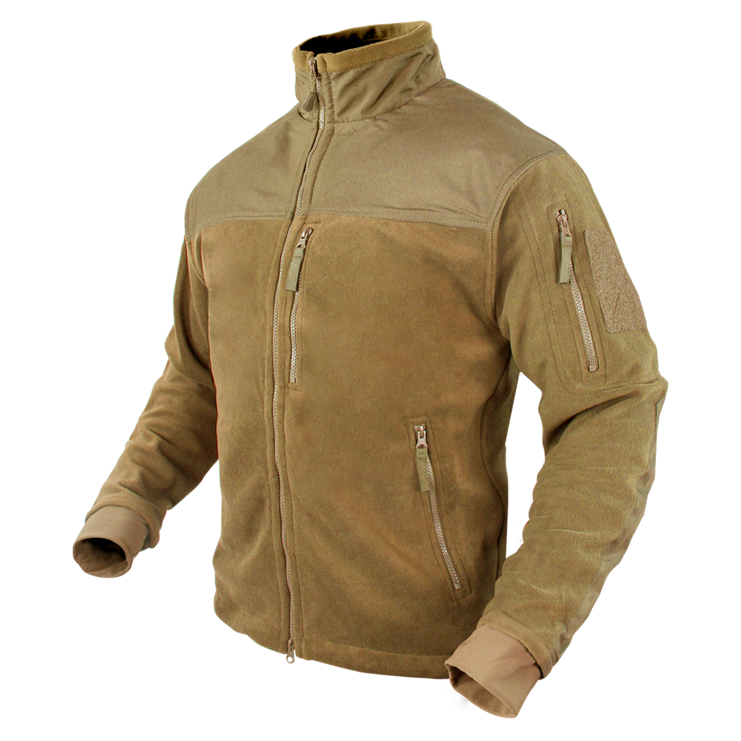 Vêtement extérieur Condor — Alpha Fleece Jacket — Brun coyote / 4XL