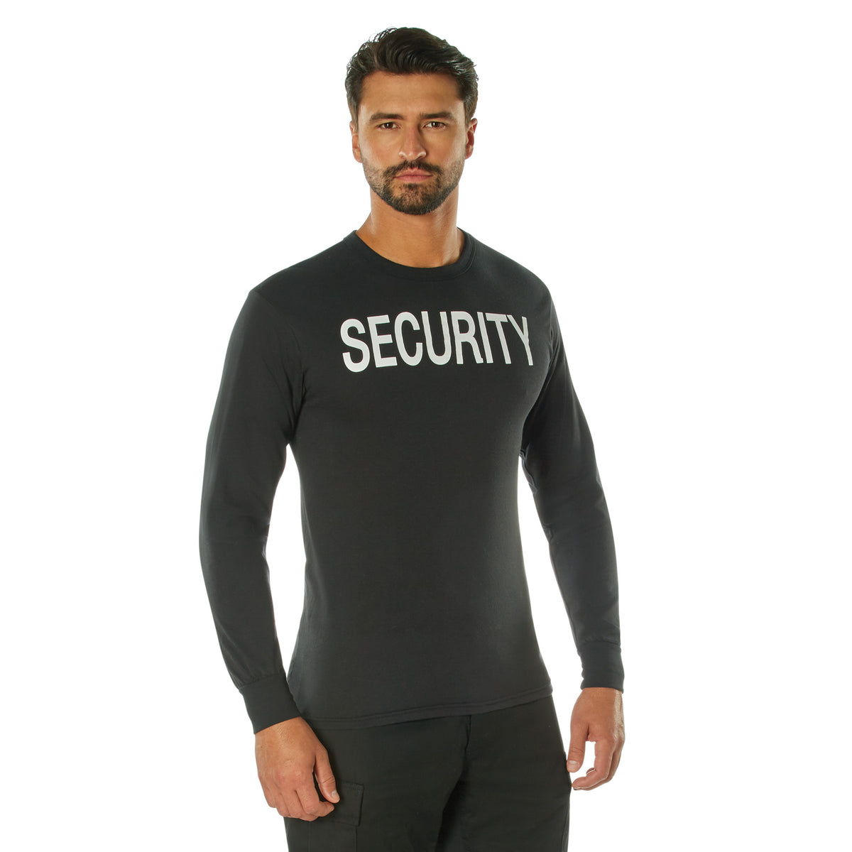 Rothco 2-Sided Security Long Sleeve T-Shirt - Size : 4XL