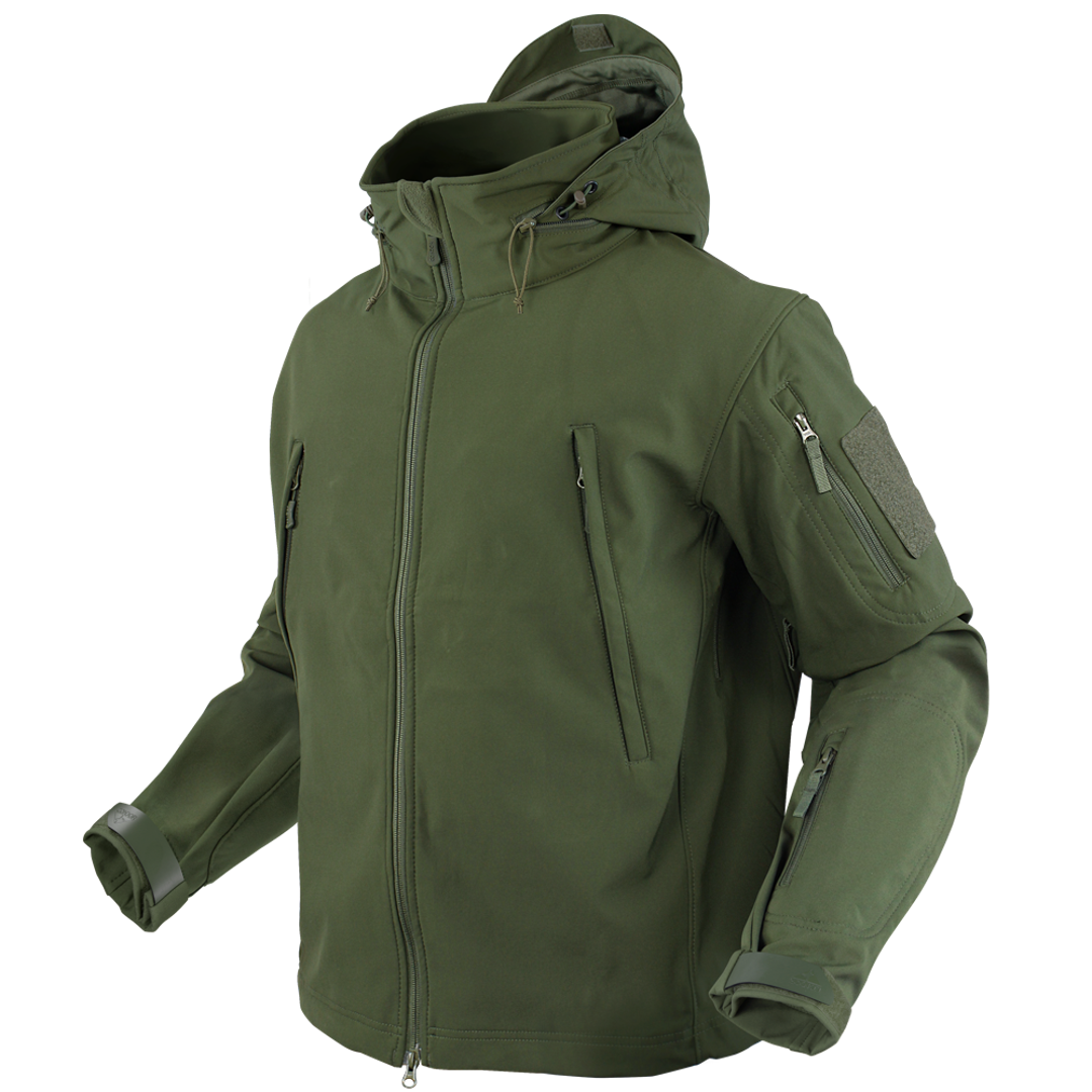 Vêtement extérieur Condor — Summit Softshell Jacket — Vert olive / 4XL