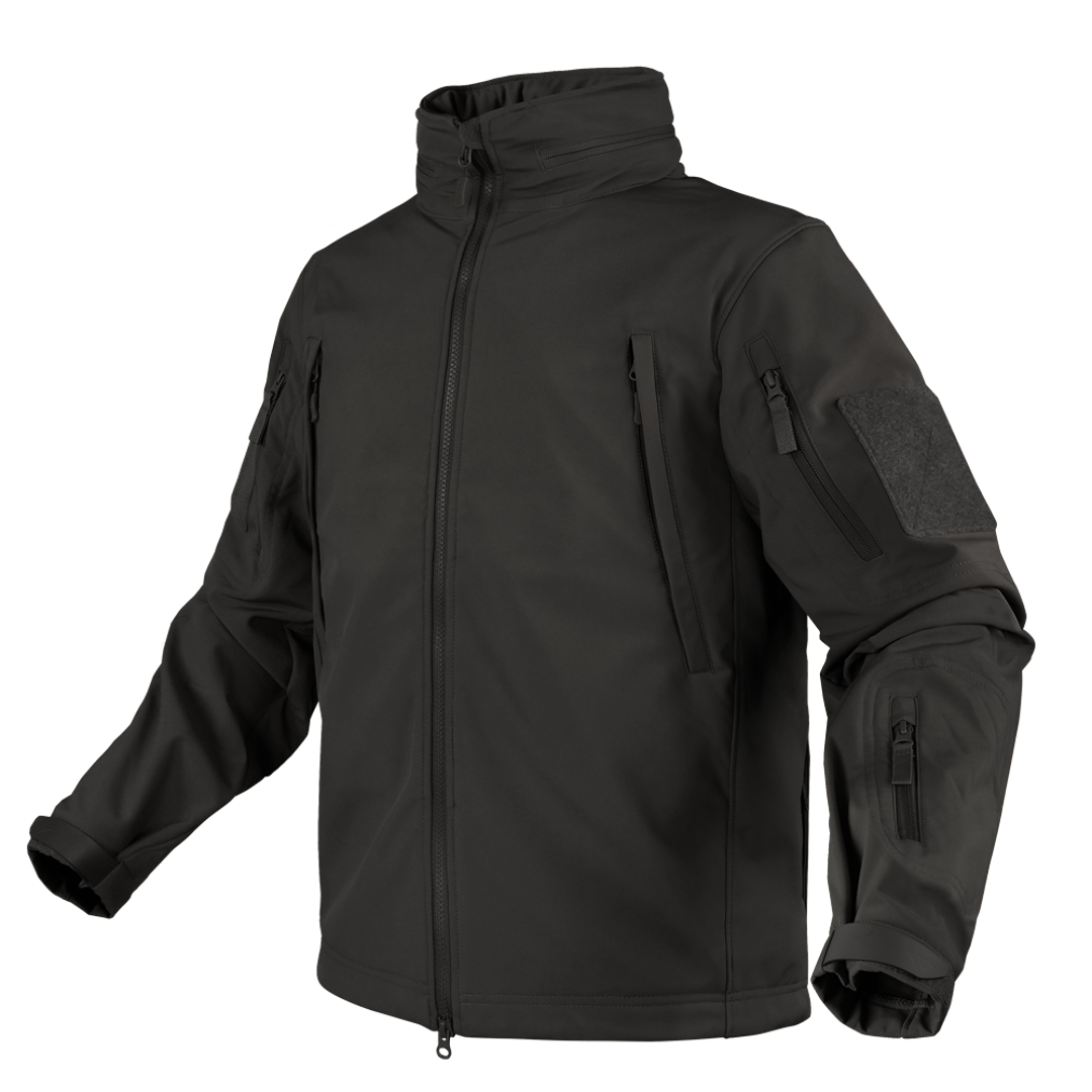 Vêtement extérieur Condor — Summit Softshell Jacket — Noir / 4XL