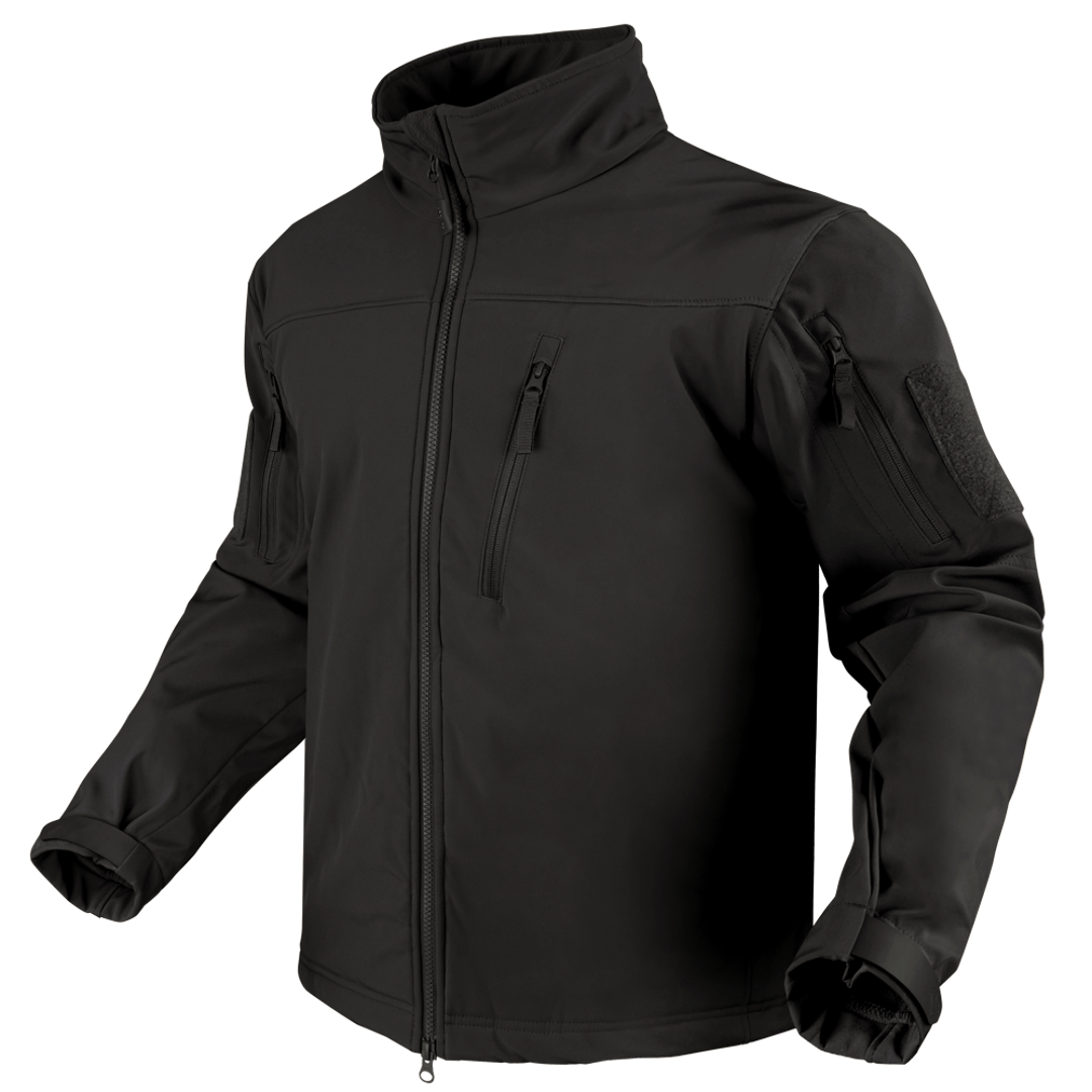 Vêtement extérieur Condor — Phantom Softshell Jacket — Noir / 4XL