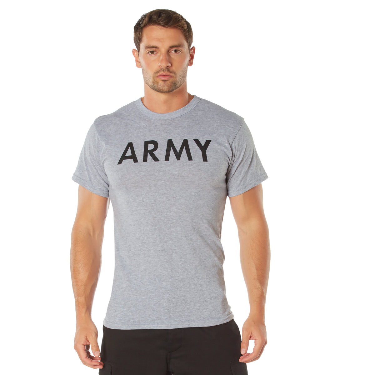Rothco Grey Army Physical Training T-Shirt - Size : 3XL