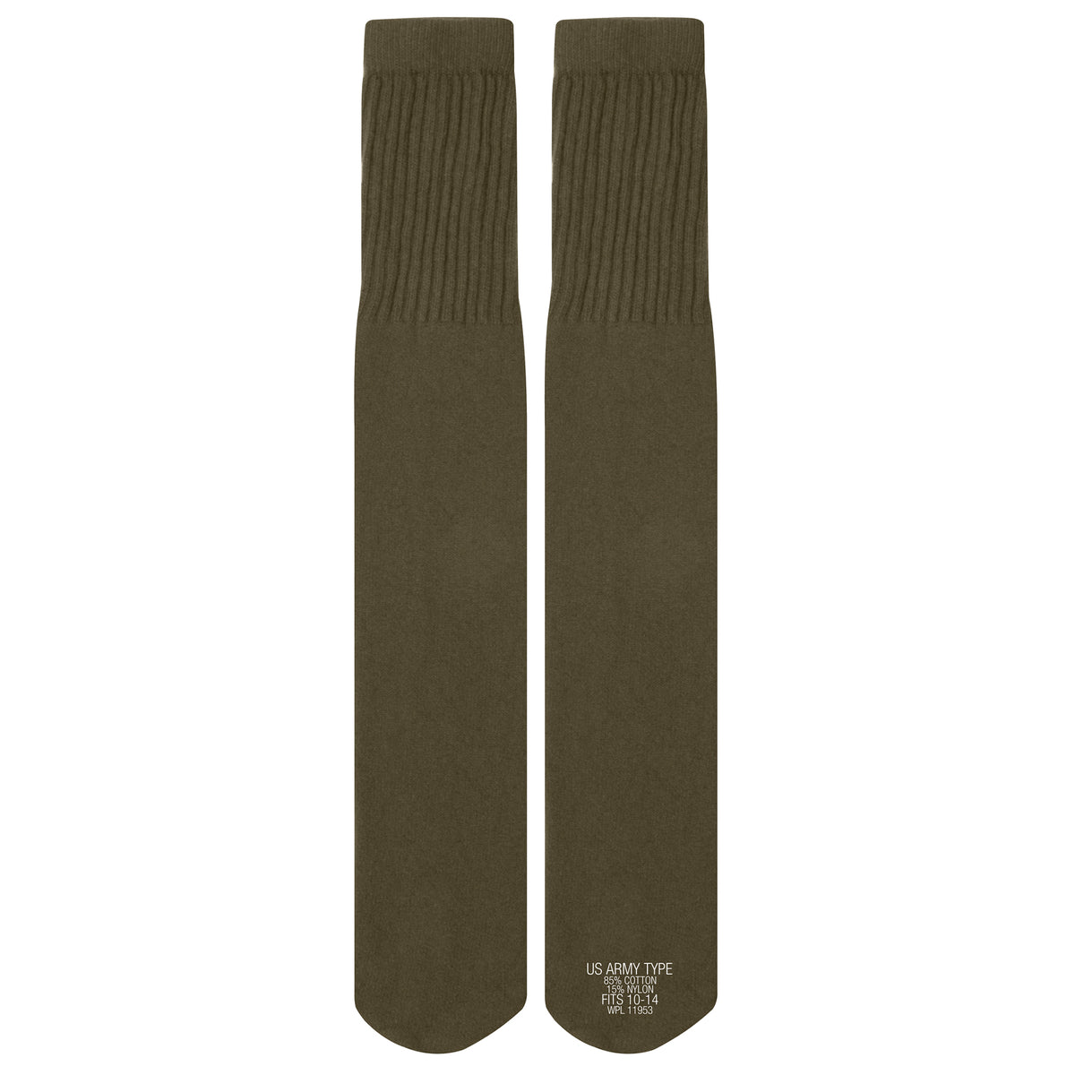Rothco G.I. Style Tube Socks - Color : Olive Drab