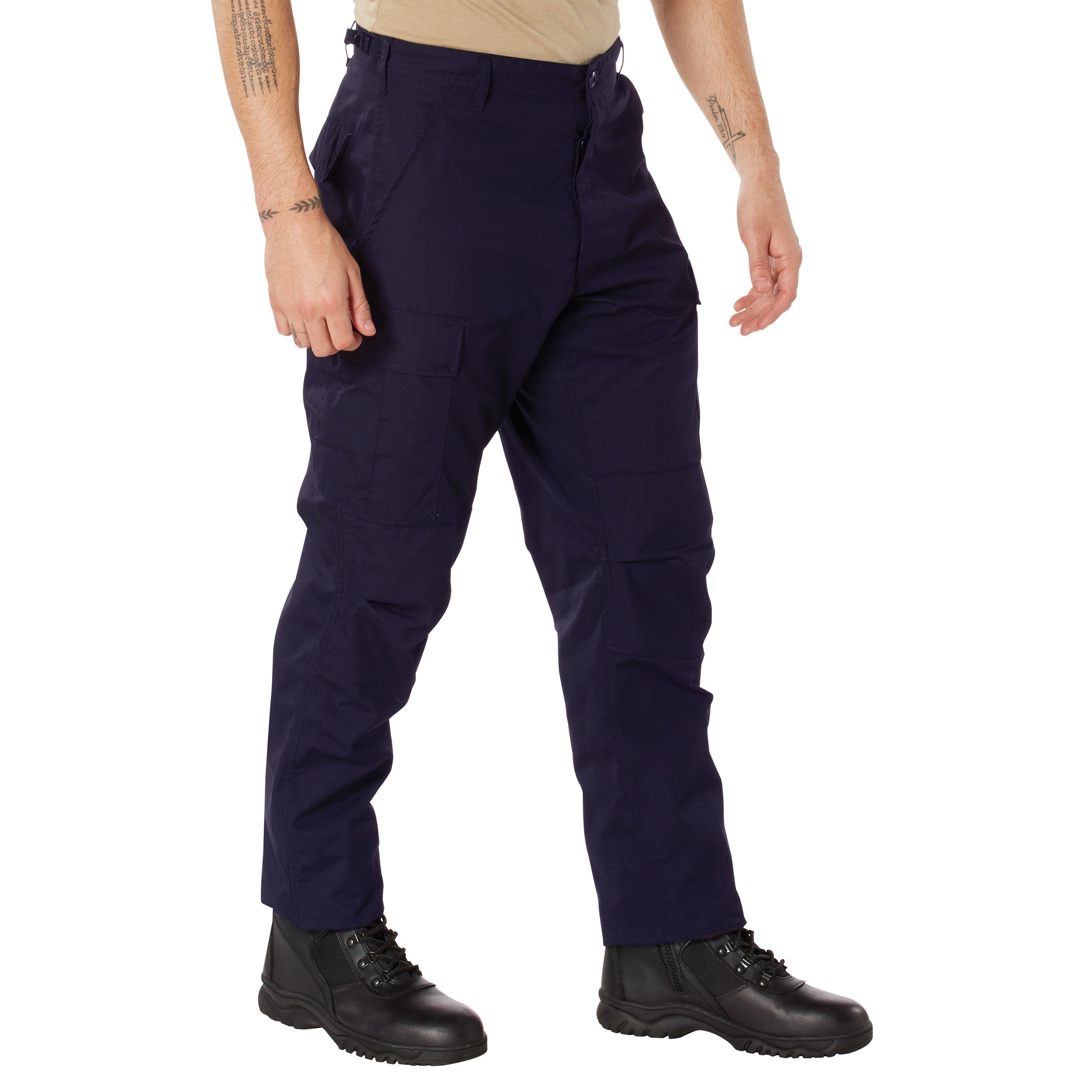 Rothco SWAT Cloth BDU Pants - Color : Midnight Navy Blue, Size : XL - Short