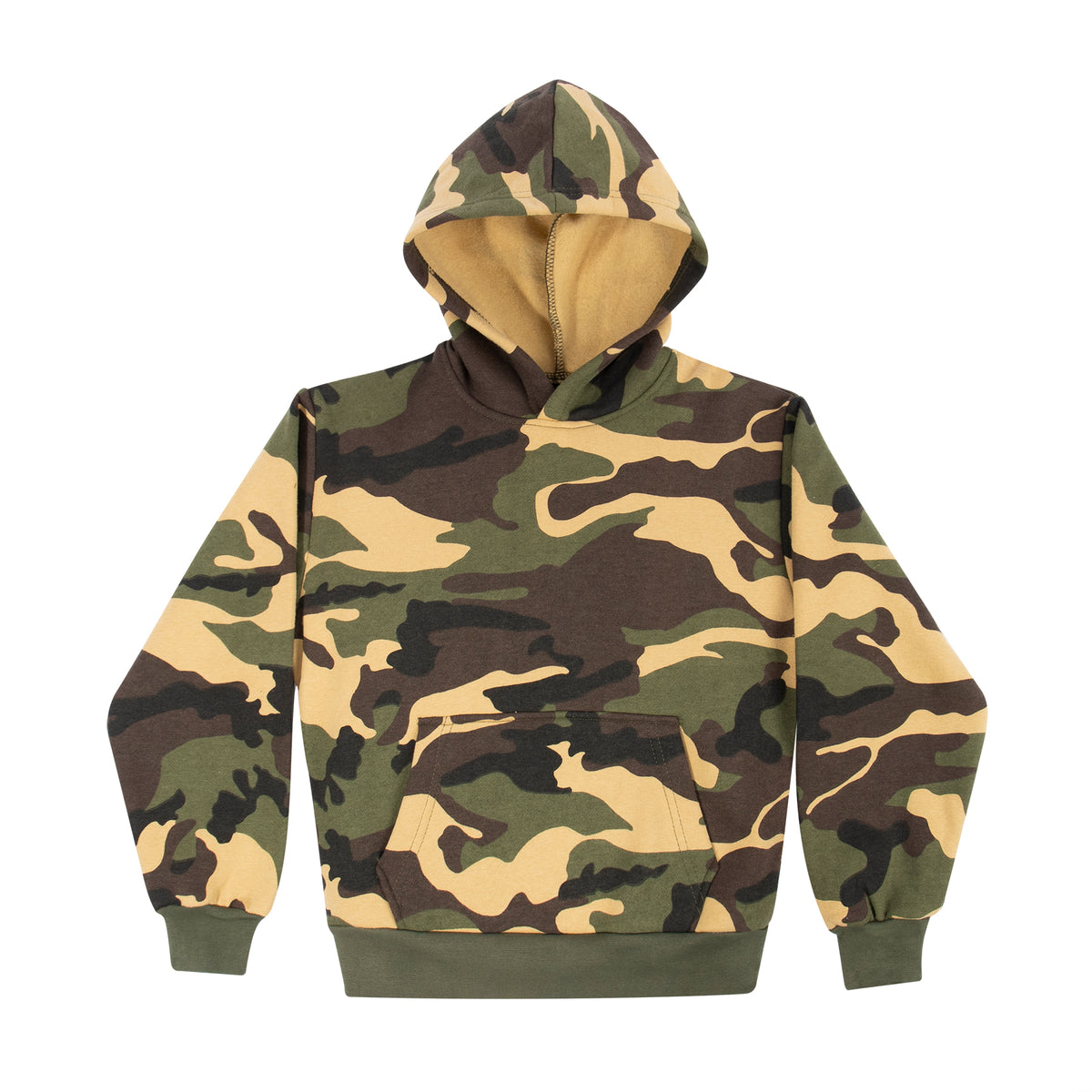 Rothco Kid's Camo Pullover Hooded Sweatshirt - Size : XL