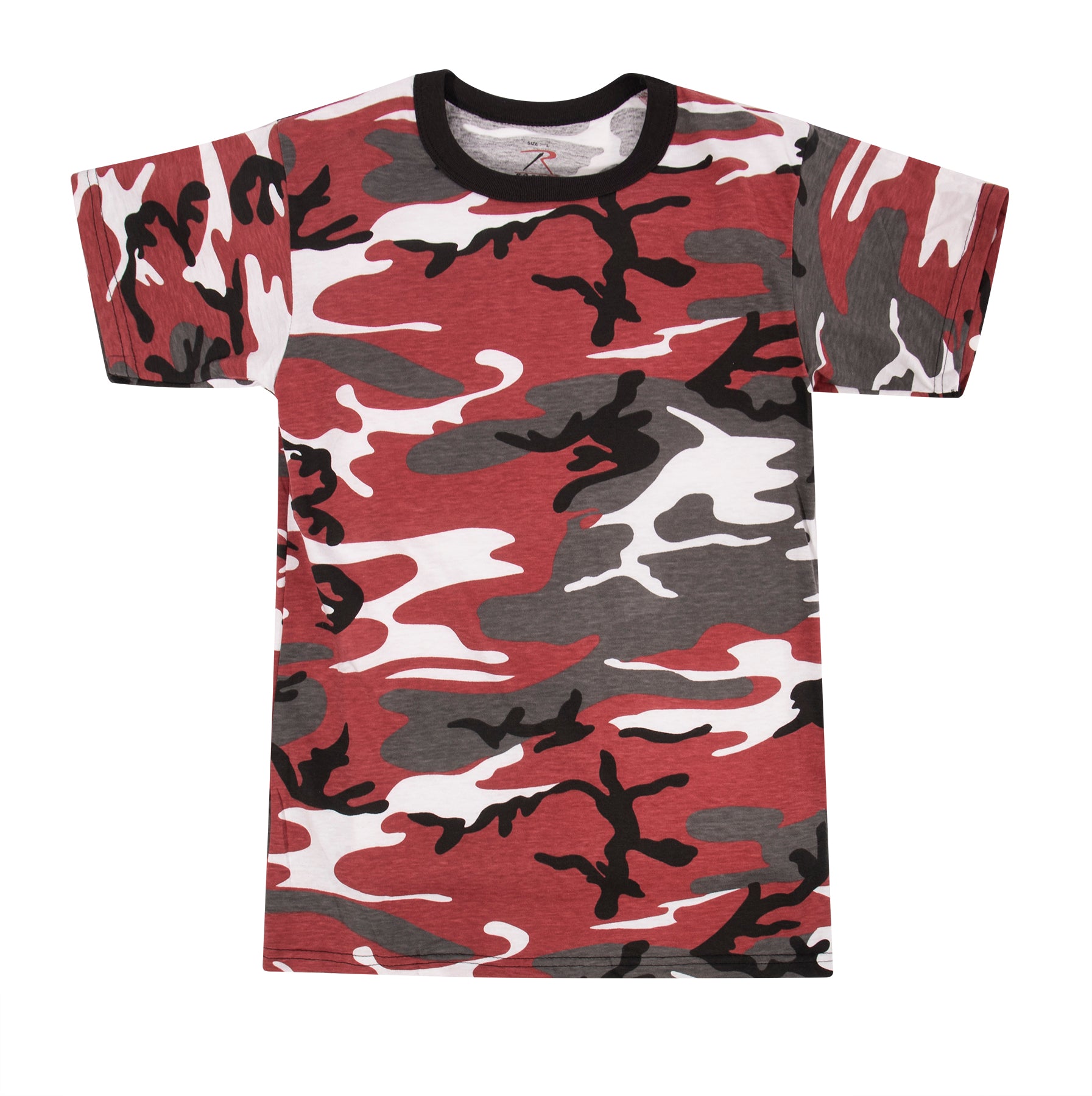 Rothco Kids Camo T-Shirt - Color : Red Camo, Size : XL