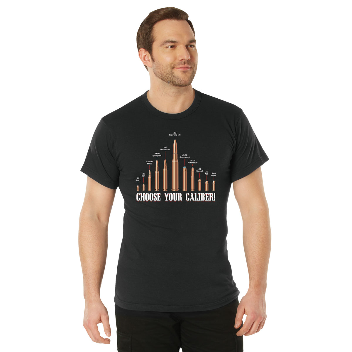 Rothco Vintage 'Choose Your Caliber' T-Shirt - Size : 2XL