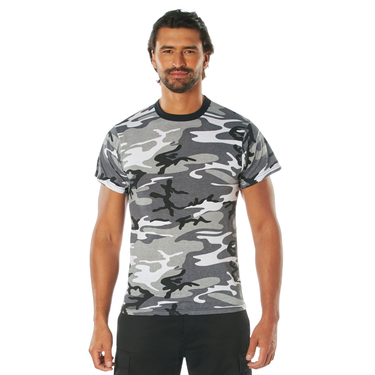 Rothco Camo T-Shirt - Color : City Camo, Size : XL