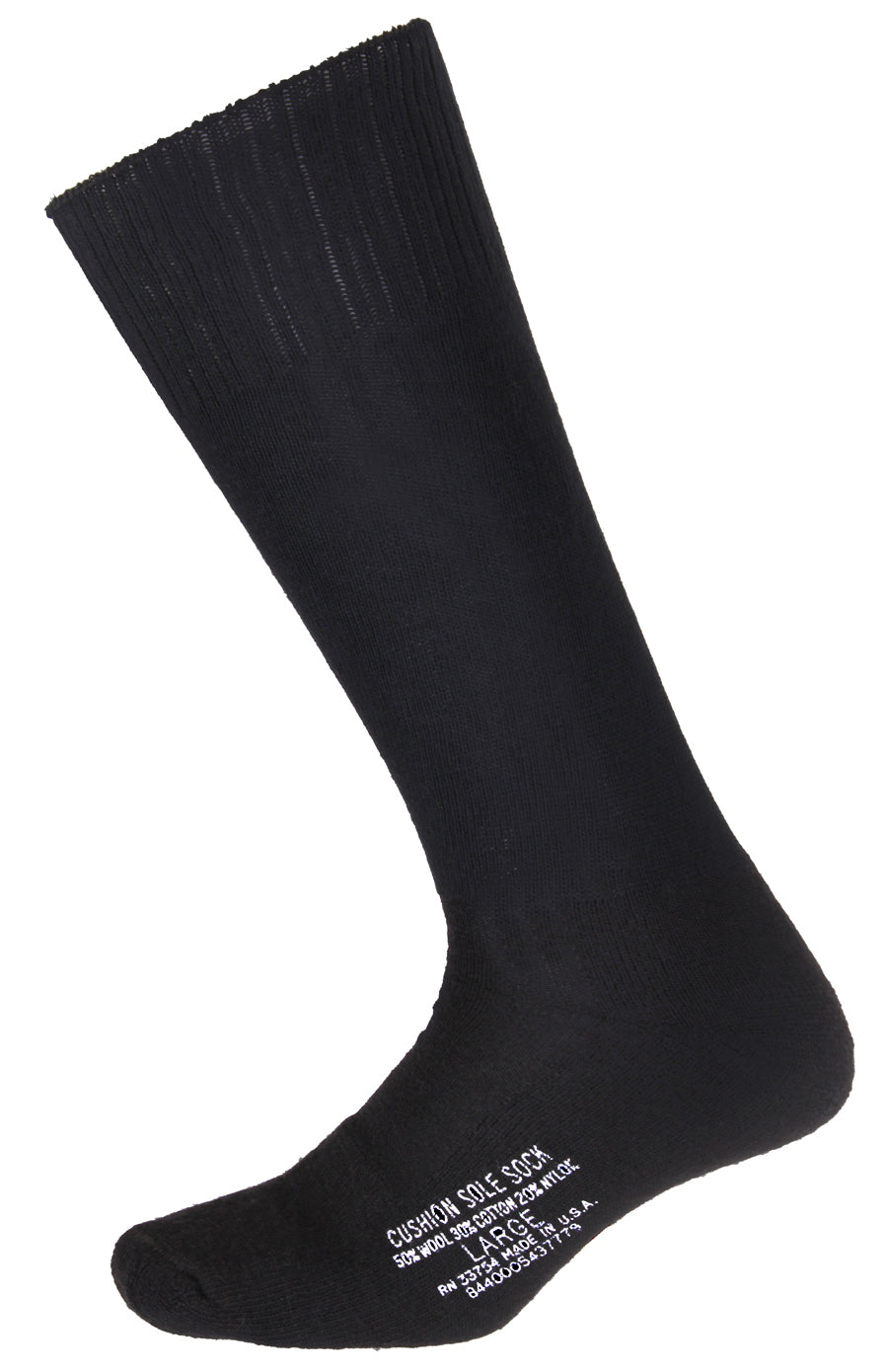 Government Issue Irregular Cushion Sole Socks - Size : S