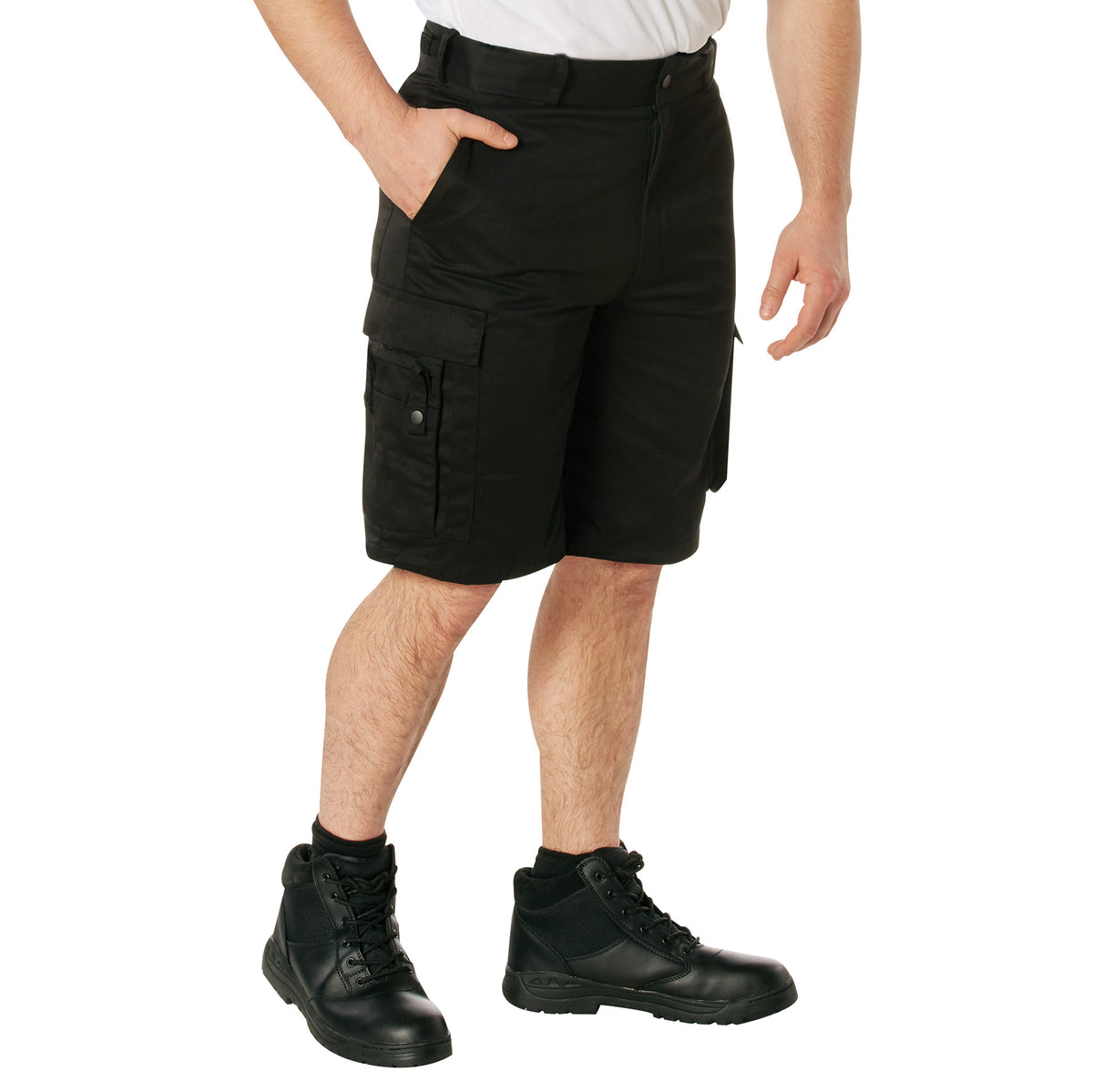Rothco EMT Shorts - Color : Black, Size : XL