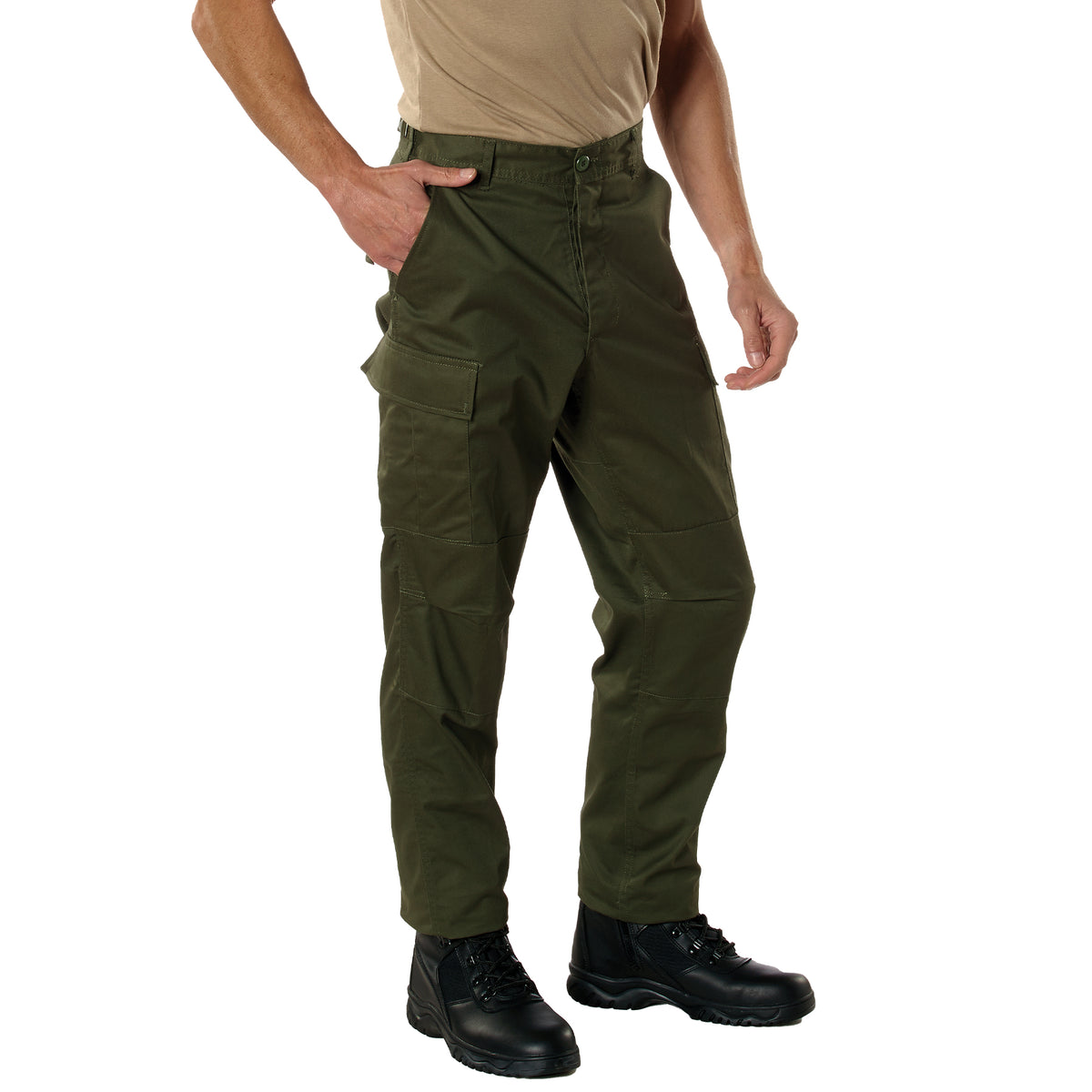 Rothco Tactical BDU Pants - Color : Olive Drab, Size : L - Long
