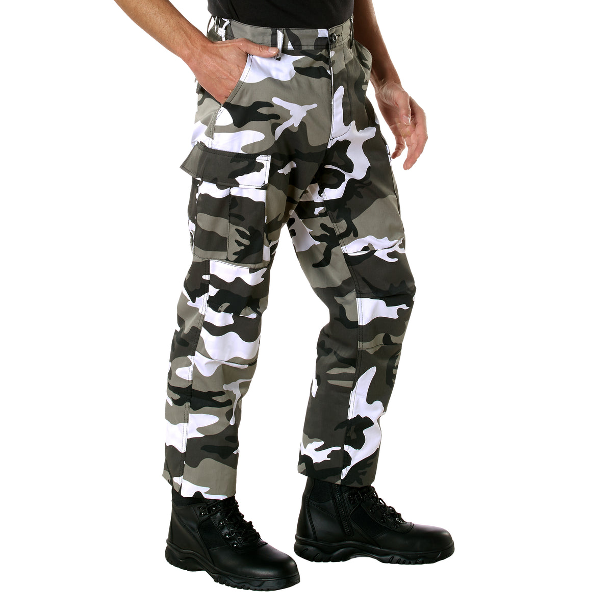 Rothco Color Camo Tactical BDU Pants - Color : City Camo, Size : 5XL
