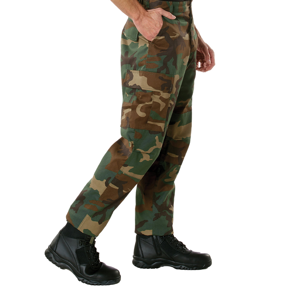 Rothco Camo Tactical BDU Pants - Color : Woodland Camo, Size : 2XL - Long