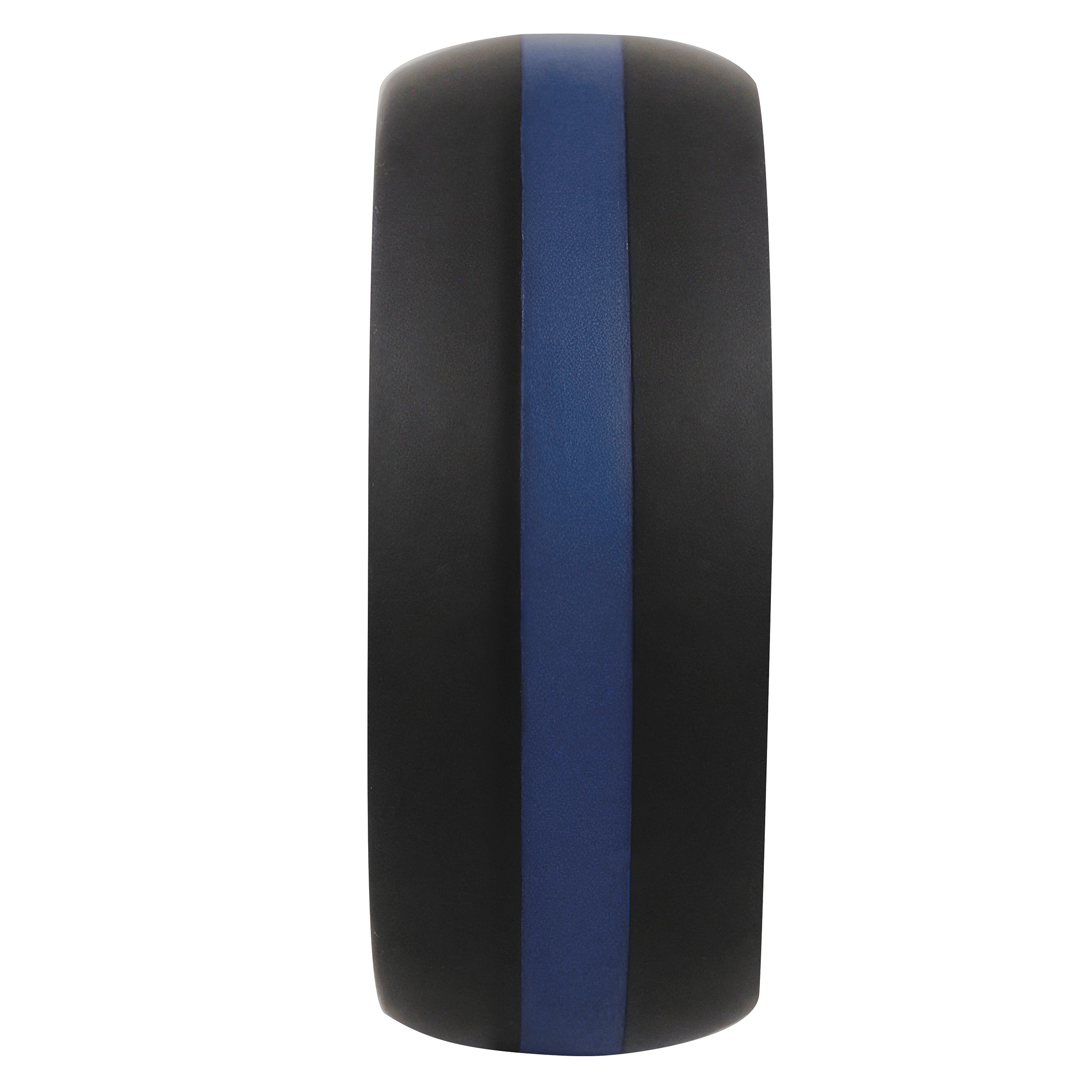 Rothco Thin Blue Line Silicone Ring - Ring Size : 10