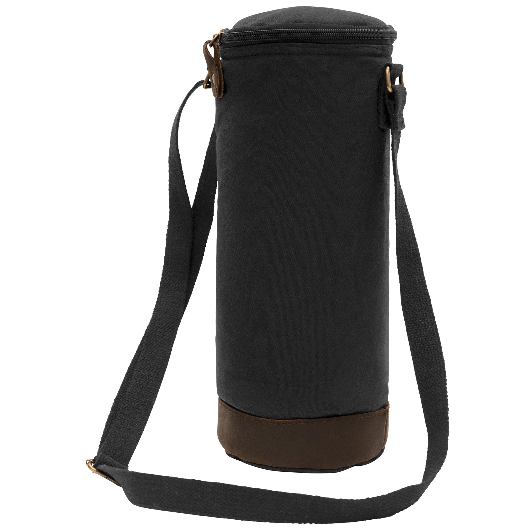 Rothco Waxed Canvas Wine Carrier Tote Bag - Color : Black