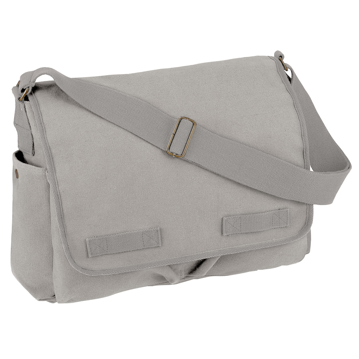 Rothco Classic Canvas Messenger Bag - Color : Grey