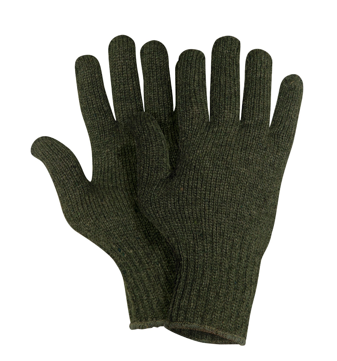 Rothco Wool Glove Liners - Color : Olive Drab, Size : L