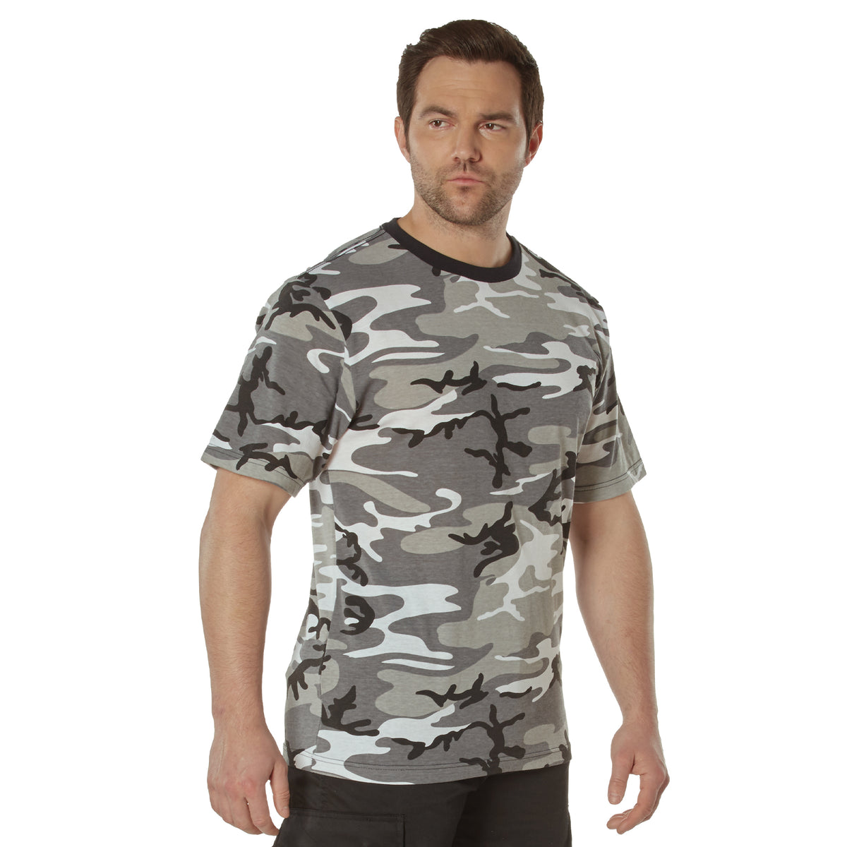 Rothco Full Comfort Fit T-Shirt - Color : City Camo, Size : 3XL