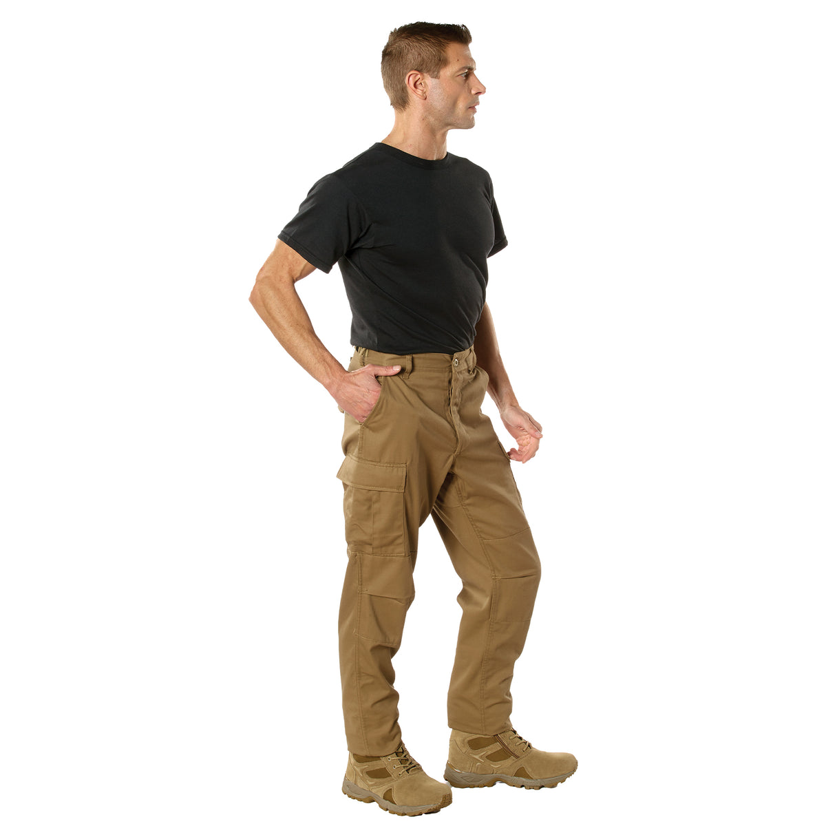 Rothco Tactical BDU Pants - Color : Coyote Brown, Size : 4XL