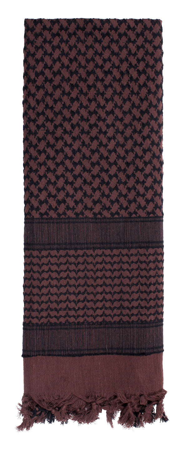Rothco Shemagh Tactical Desert Keffiyeh Scarf - Color : Brown