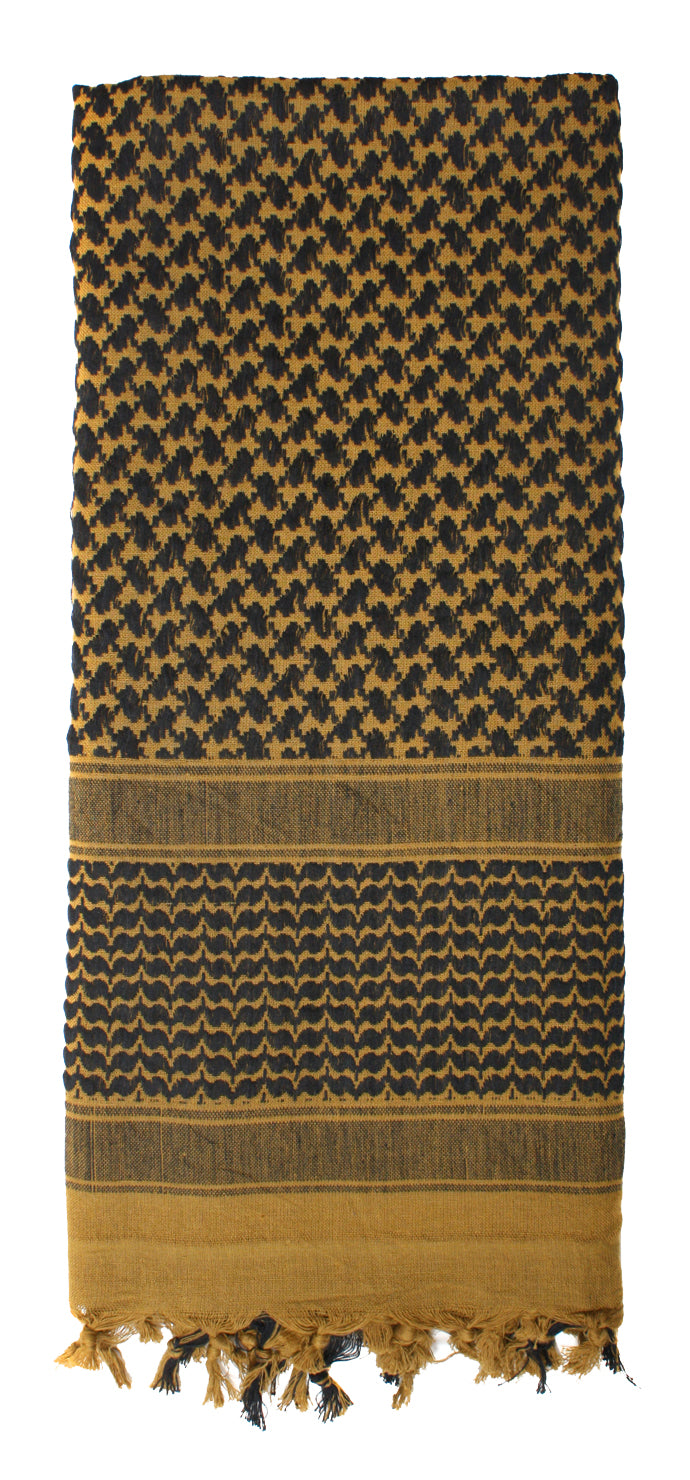 Rothco Shemagh Tactical Desert Keffiyeh Scarf - Color : Coyote Brown
