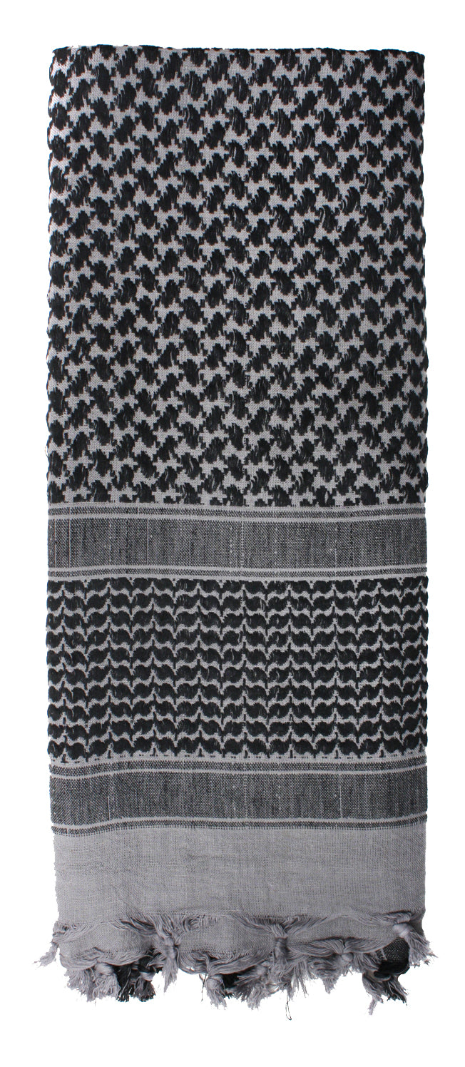 Rothco Shemagh Tactical Desert Keffiyeh Scarf - Color : Grey