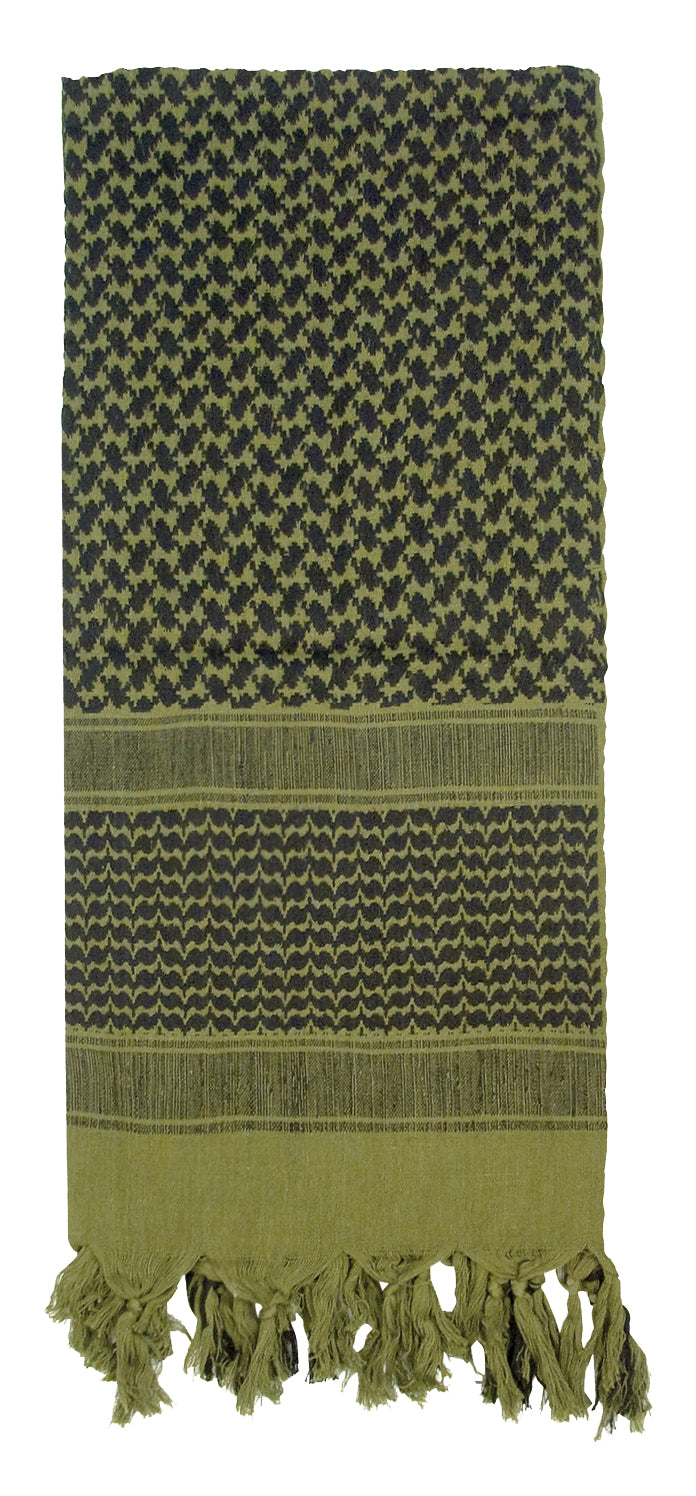 Rothco Shemagh Tactical Desert Keffiyeh Scarf - Color : Olive Drab