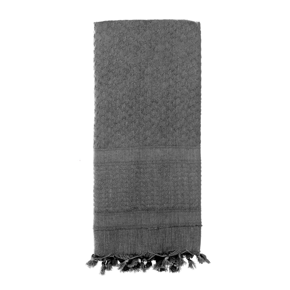 Rothco Solid Color Shemagh Tactical Desert Keffiyeh Scarf - Color : Grey