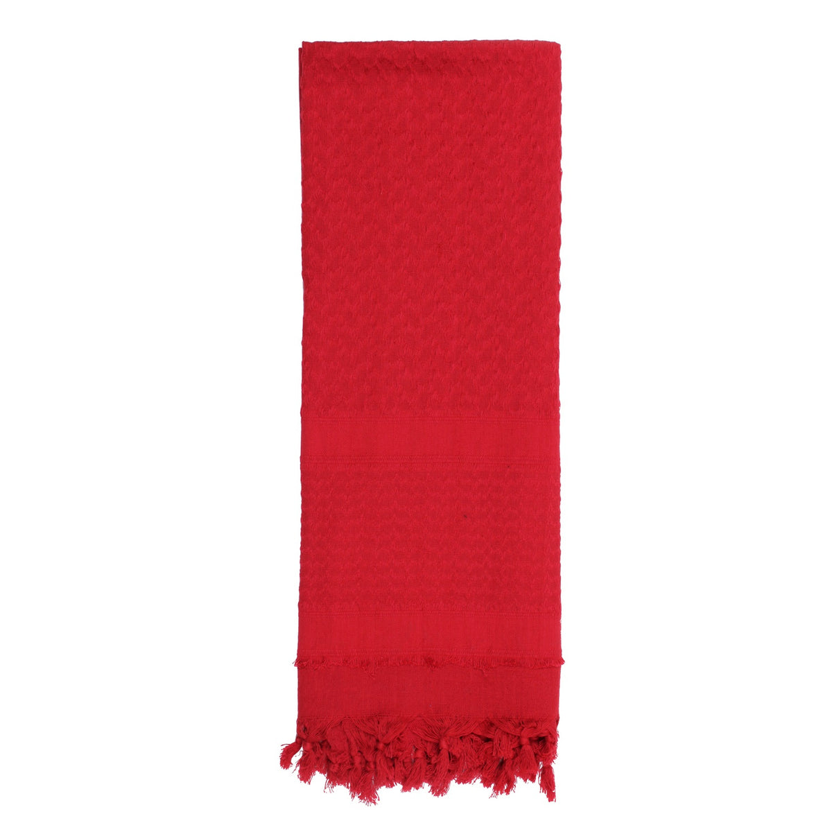 Rothco Solid Color Shemagh Tactical Desert Keffiyeh Scarf - Color : Red